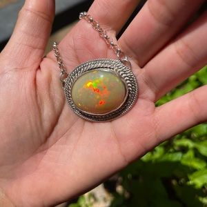 Opal necklace